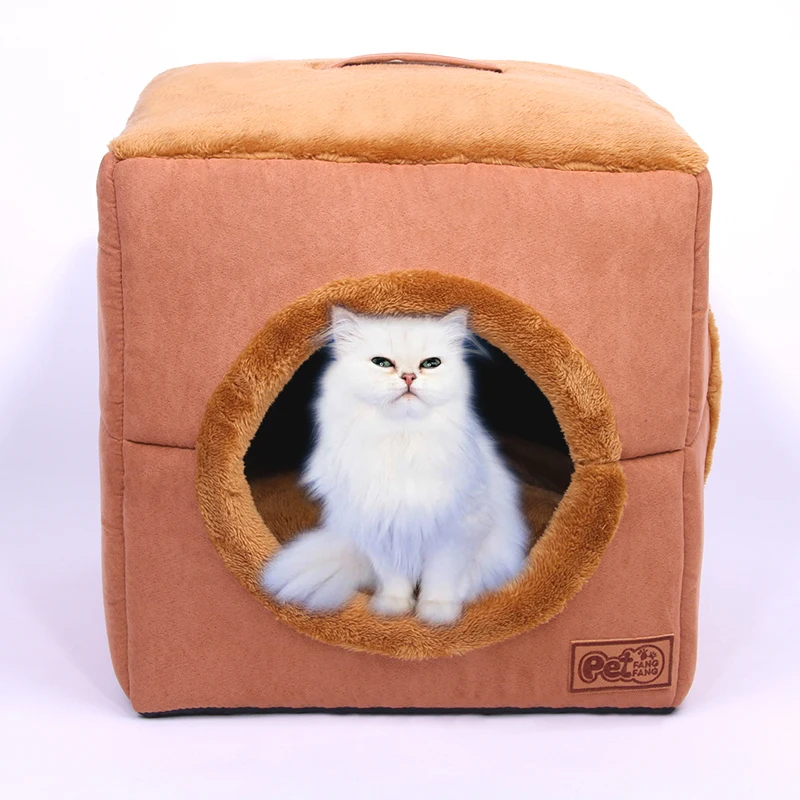 Удобные и мягкие кошка кровать мини дом для кошки Pet кушетка собак Хорошее товары