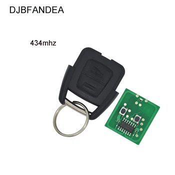 

DJBFANDEA 433MHZ Remote Car Key Shell for Vauxhall Opel Astra Zafira Vectra 2 Button Case Fob