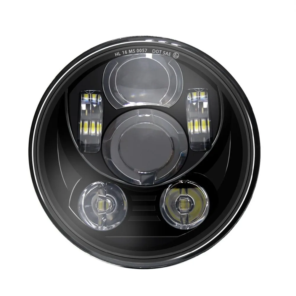 Для Harley Dyna Sporter Street Bob FXDB светодиодные фары 5 75 дюйма мотор 3/4 &quotБелый DRL для davidson