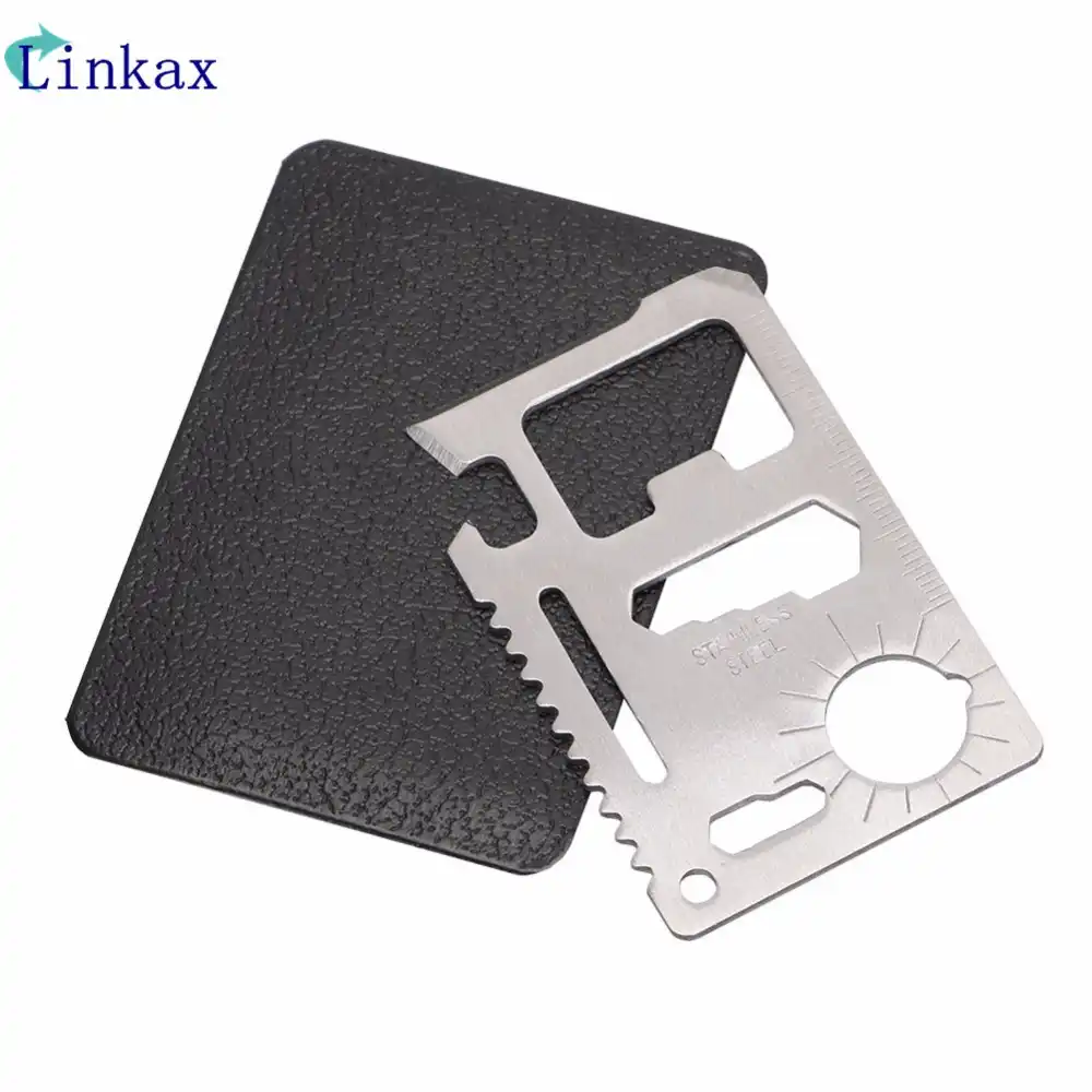 11 In 1 Multifunction Card Field survival Camping Pocket tools