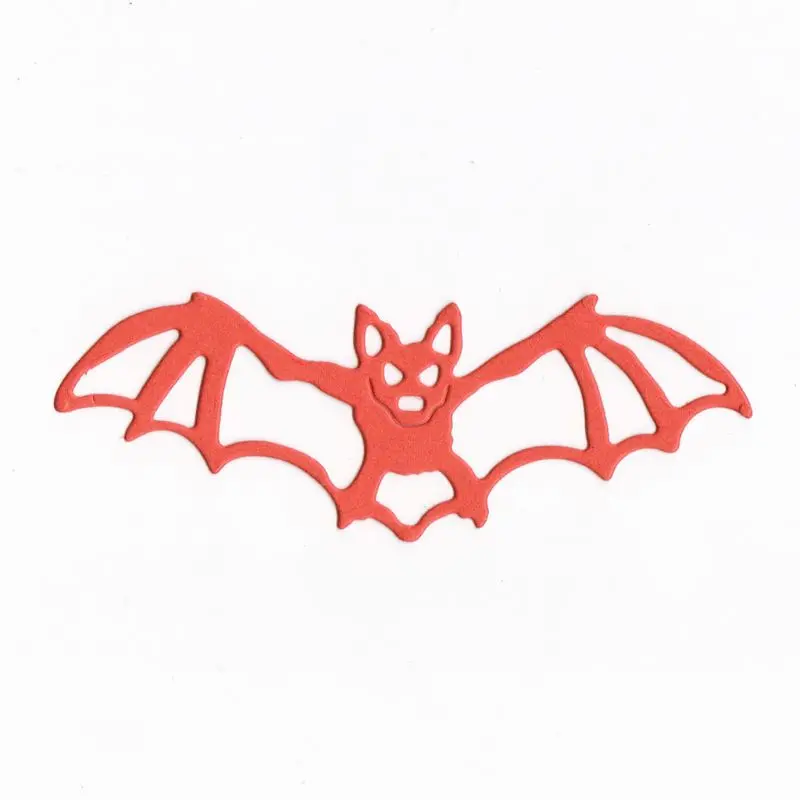 Halloween Bat Place Card Metal Cutting Dies Stencil DIY Scrapbook Album Decor·