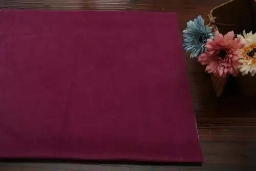 Fuchsia 19 Толстый лен хлопок Тыква полоса печатных фланелет Diy шторы Обивка диван ткань шириной 148 см - Цвет: Fuchsia 19