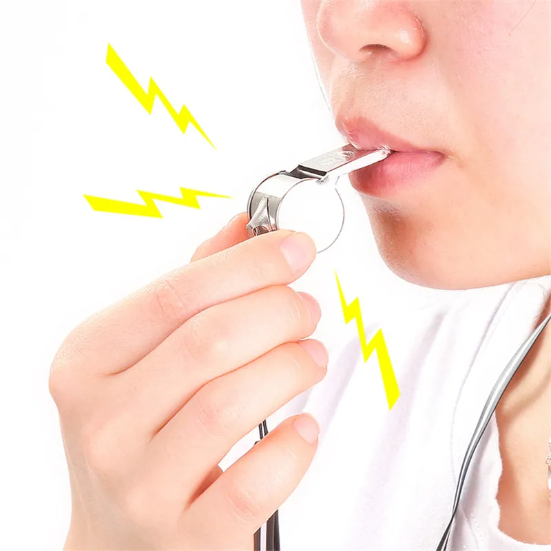 

ZOCDOU Noise Makers Stainless Steel Whistle Super Loud Sound Party Tool Toy Basketball Children SOS Help Signal Birthday Alarm