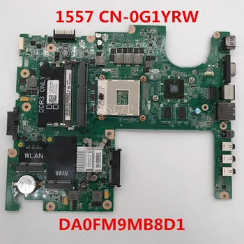 

Free shipping For 1558 Laptop motherboard CN-0G1YRW 0G1YRW G1YRW DA0FM9MB8D1 HM57 HD5470 DDR3 working well