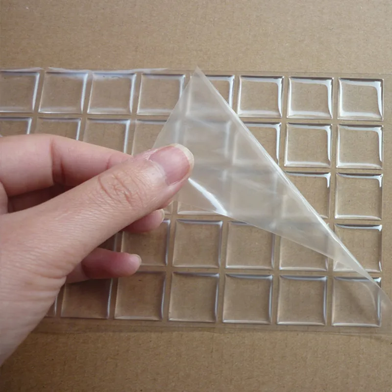 Free Shipping 2000 Pcs/lot 16*13mm Rectangle Shape Clear Epoxy Domed
