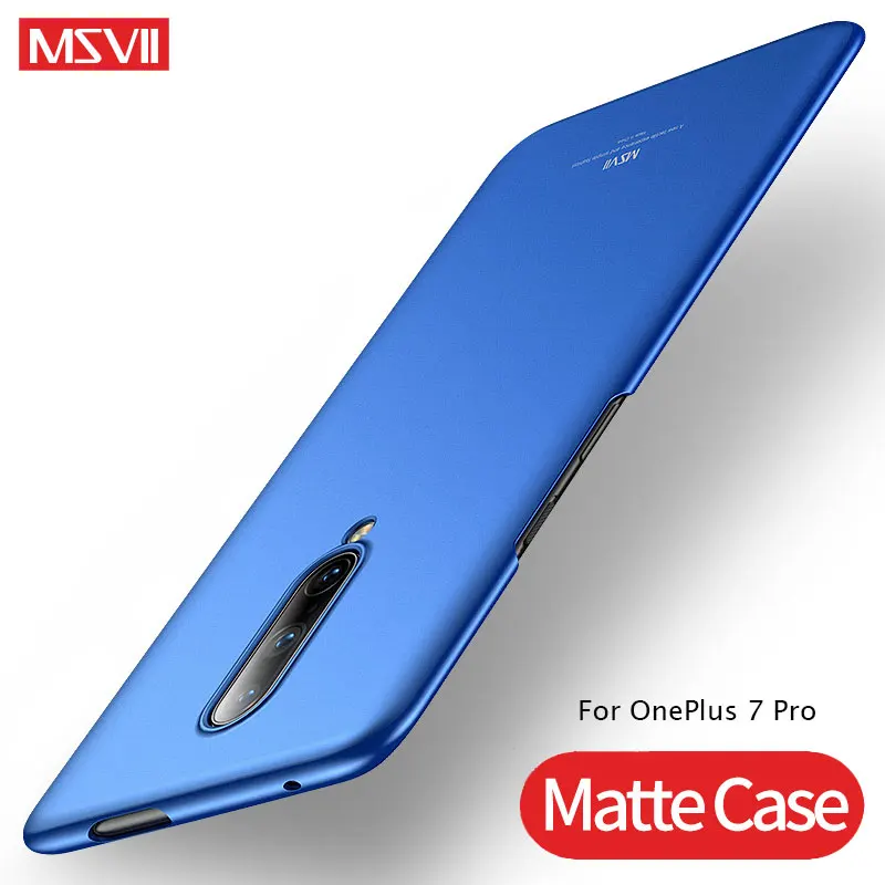 

OnePlus 7 Pro Case Cover MSVII Ultra Thin Matte Coque For One Plus 7 Pro Case OnePlus7 Pro PC Hard Back Cover OnePlus 7Pro Case