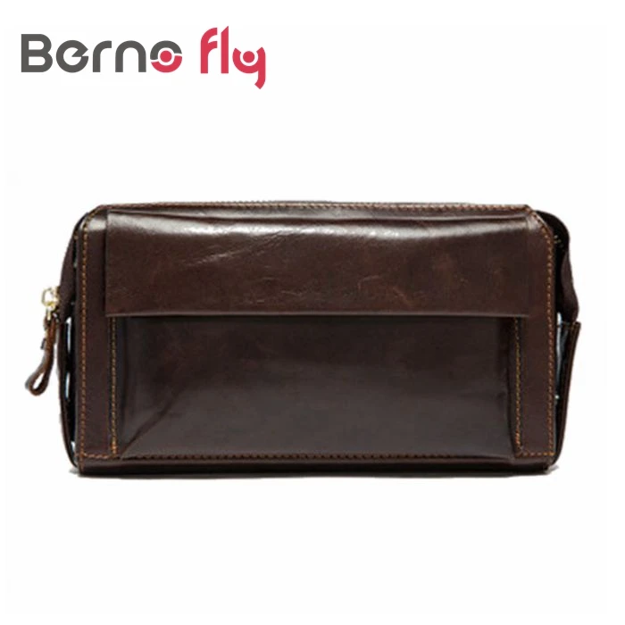 

Fashion zipper long men wallet new Coin zipper Pocket Male Genuine Leather clutch wallets purse man small hand purse bag