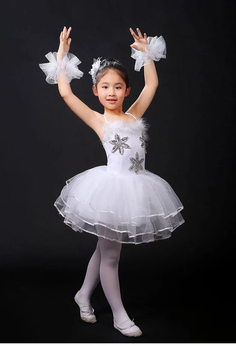 Белый Лебединое озеро Классический Профессиональный Балетные костюмы пачка танцевальная одежда Обувь для девочек танца Костюм балетное