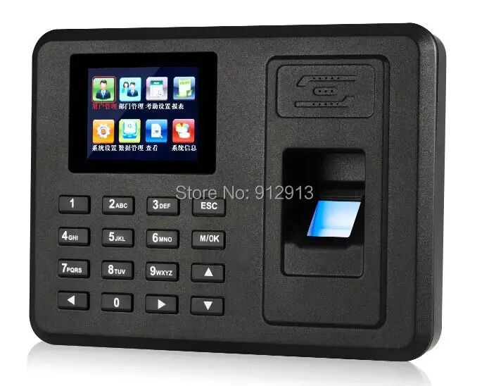 

Fast Shipping 2.4 inch TFT color screen Fingerprint Time Attendance Device KO-H30