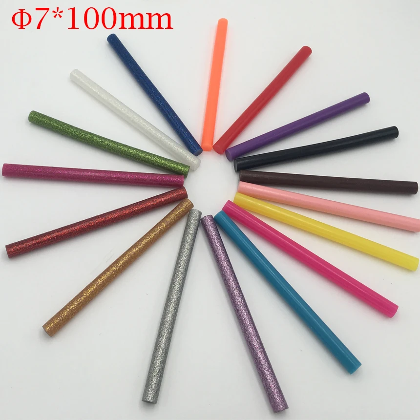 Hot Melt Glue Sticks For Glue Gun Mini Glue Stick Adhesive 7*100mm DIY  Glitter Stick Craft Tools Repair Accessories - AliExpress