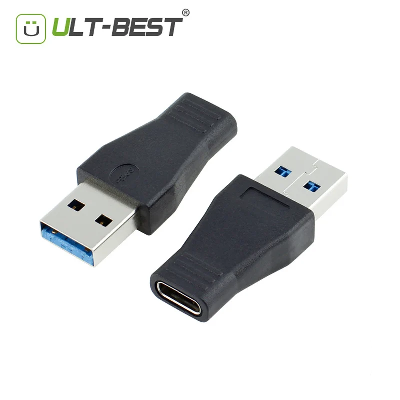 

ULT-Best USB 3.0 A Male to Type C USB-C Female Adapter Converter for Macbook 12inch