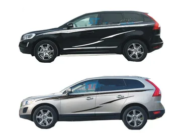 

Popular Cool Whole Body / Waist Line Sticker For Volvo XC60 V40 S60 Z2CA750