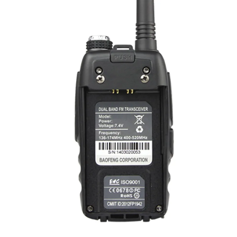 4 шт.) черный KSUN портативный радио UV-K4 двухдиапазонный UHF VHF двухстороннее радио Walkie Talkie