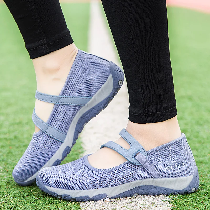 

Women Flats Shoes Summer Mesh Sneakers Breathable Casual Shoes Women Loafers Lady Soft Walking Sneaker Boat Shoe Zapatos Mujer