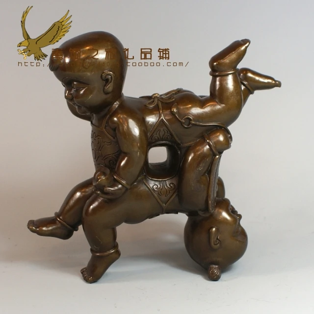 

Bronze sixi doll copper 36cm bronze