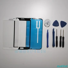 Для samsung Galaxy Note 2 N7100 GT-N7100 N7105 ЖК-дисплей сенсорный экран Панель переднее стекло линзы запчасти