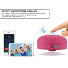 Персональный аксессуар беспроводной Bluetooth динамик портативный водонепроницаемый динамик для душа для phoneWhite