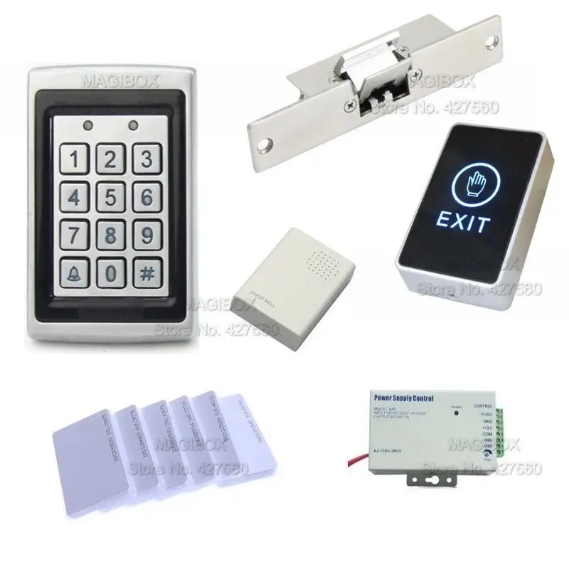 ACSS21 Door Access Control System for Frameless Glass Door ID/EM Card