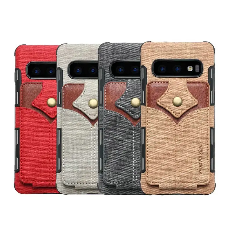 Роскошный чехол для Samsung Galaxy S10 Plus + S10E 5G с отделениями карт S8 Note 8 9 10 PLUS A50 |