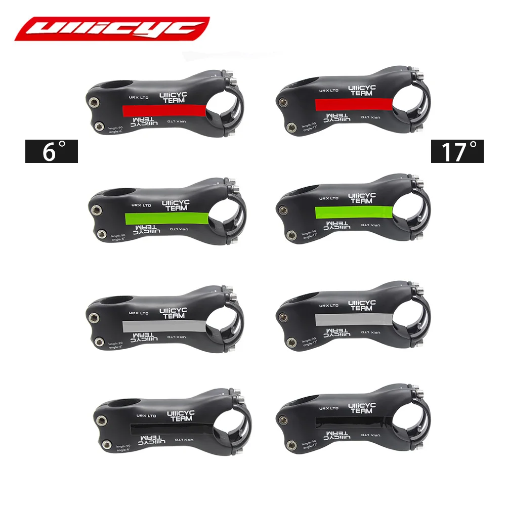 

2018 News Ullicyc Full Carbon Stem 31.8*80/90/100/110 mm Mountain Bike Parts Road Bicycle MTB handlebar Stem LGC24