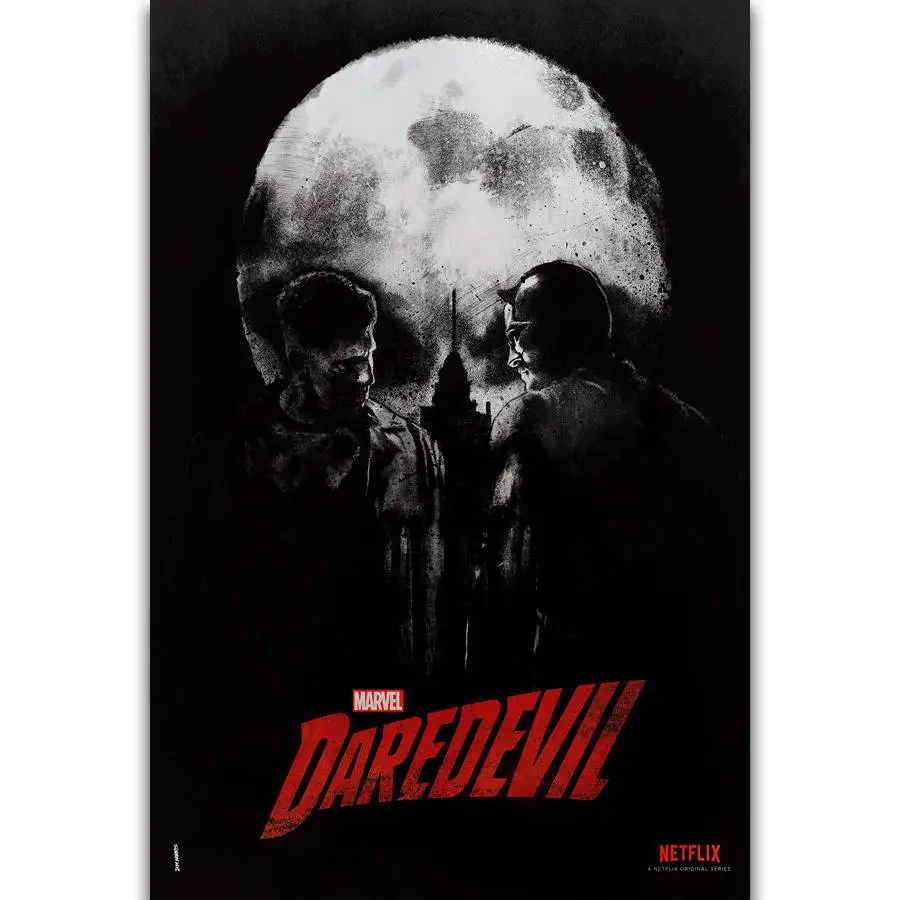 A3 A4 Sizes Daredevil TV Show Poster or Canvas Art Print