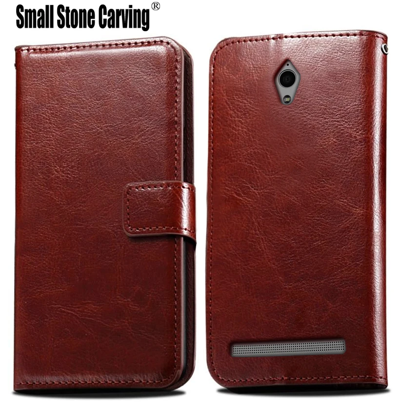 

Luxury Wallet Flip PU Leather Case Cover For Asus Zenfone C ZC451CG Z007 Cell Phone Case Shell Back Cover With Card Holder Bag