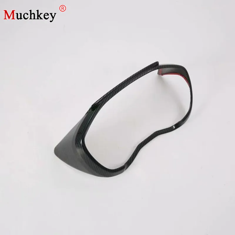 

For Subaru Forester 2019 modified instrument panel instrument circle decorative stickers carbon fiber Car Styling