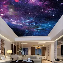 Beibehang обои на заказ гостиная спальня росписи красивые звездное небо Фэнтези зенит, фрески на потолке украшения
