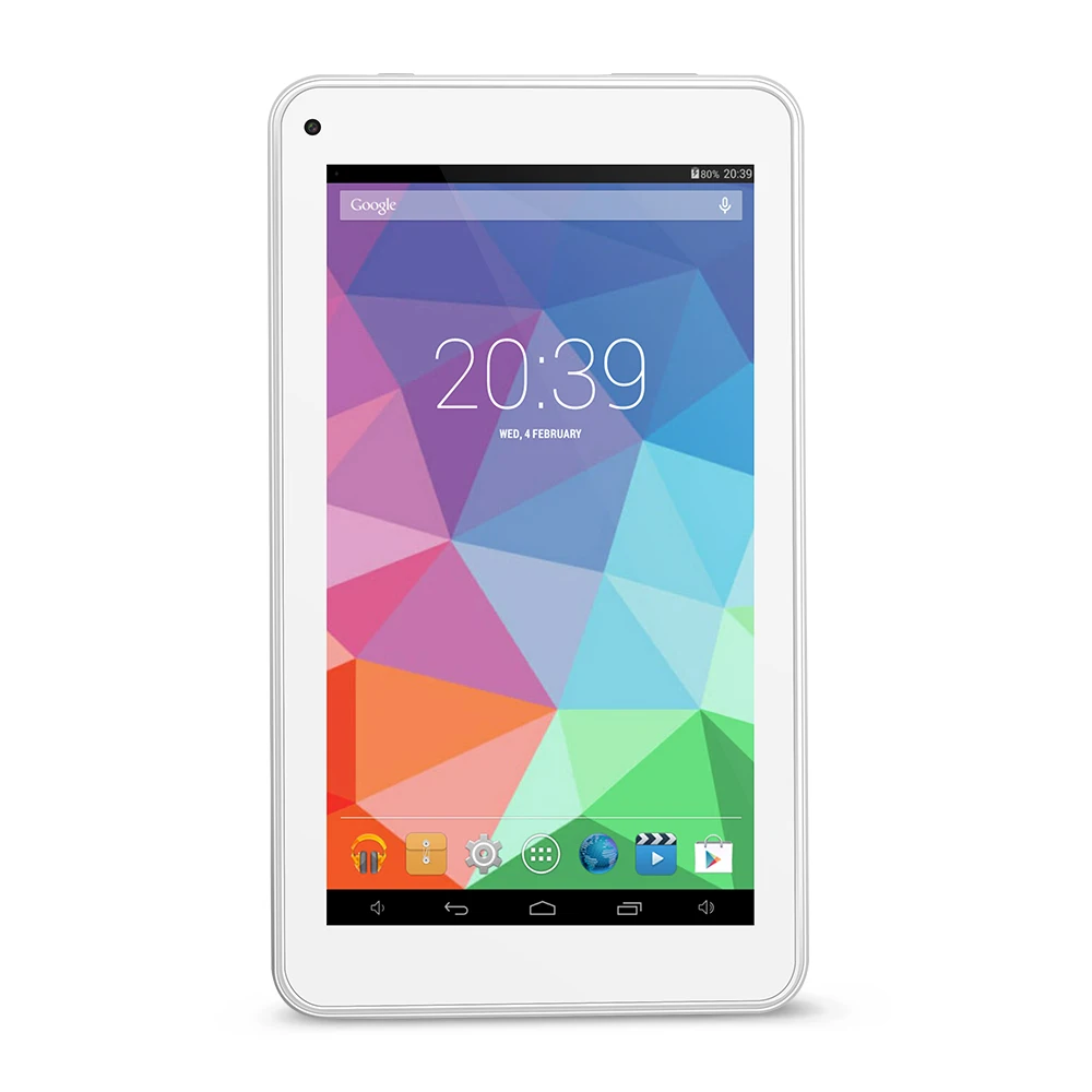 Yuntab 7-дюймовый Allwinner A33 Quadl ядро T7 Android4.4 Tablet PC емкостный Экран 1024x600 с двойной Камера 2200 мАч батареи