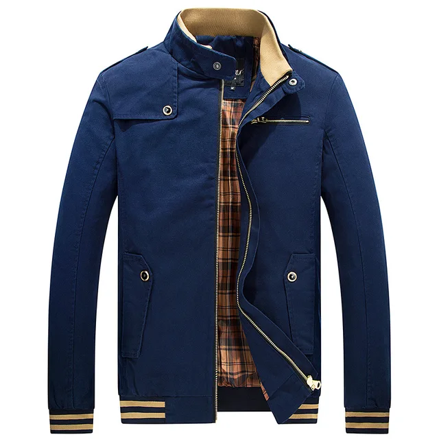 Mens Cotton Jacket and Coat New Style 2017 Autumn Jackets Men Dress
