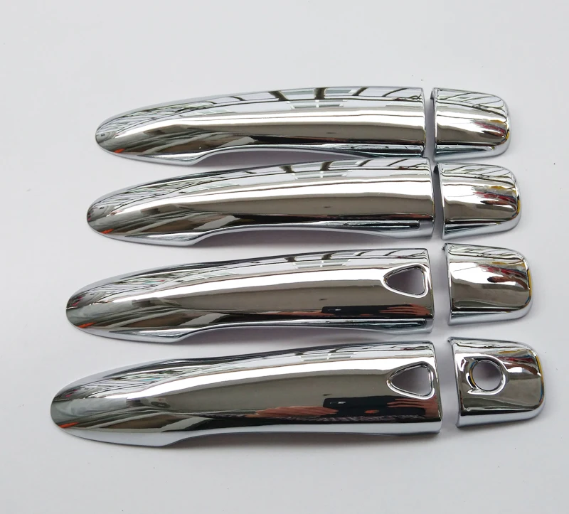 Free Shipping For Nissan QASHQAI 2015 ABS chrome Door Handle Cover Door Handle straps car accessories (12)