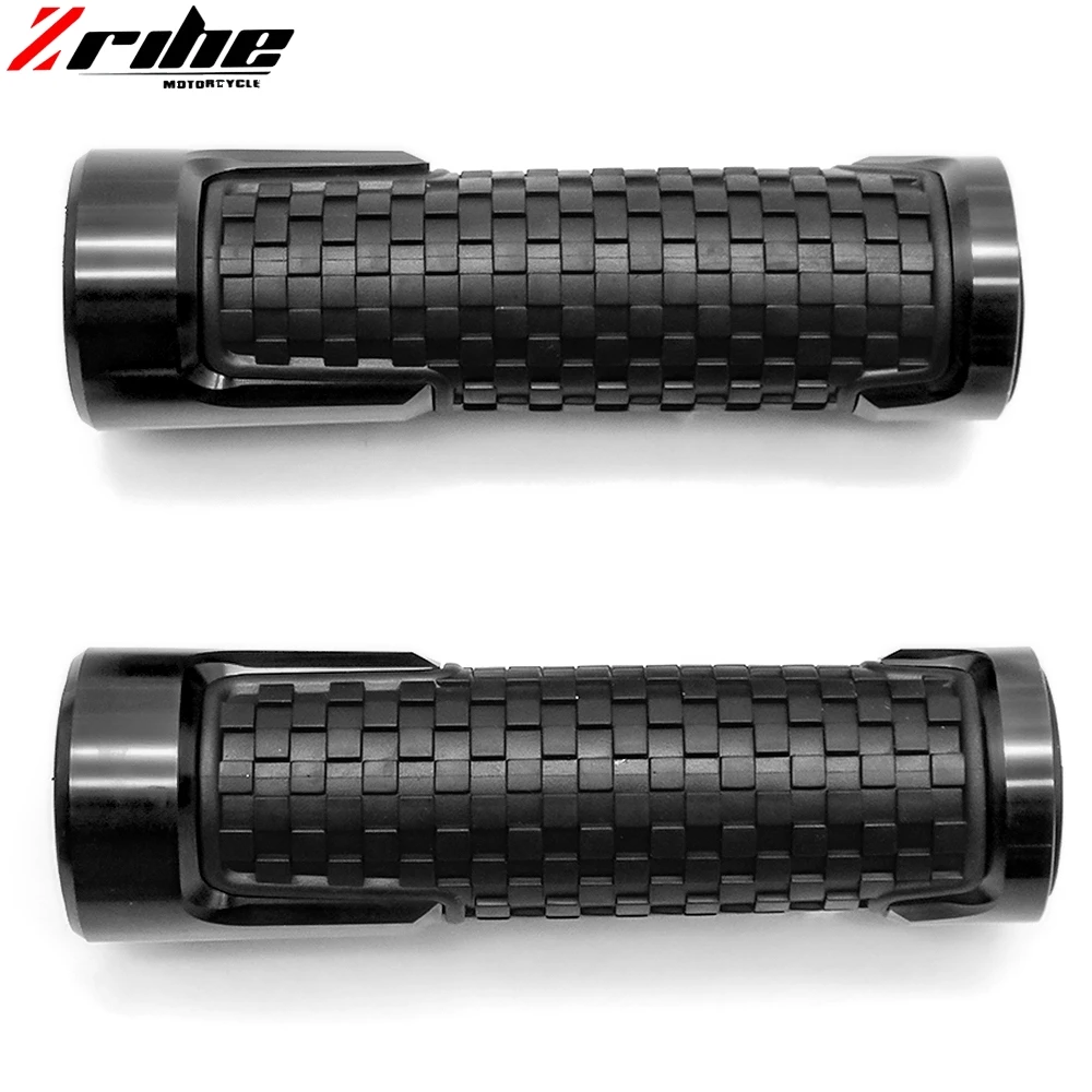 Motorcycle Aluminum+ Rubber handle grips Motorbike handlebar For Ducati MONSTER 795 796 821 1200 1200S Hypermotard Monster 695 | Автомобили