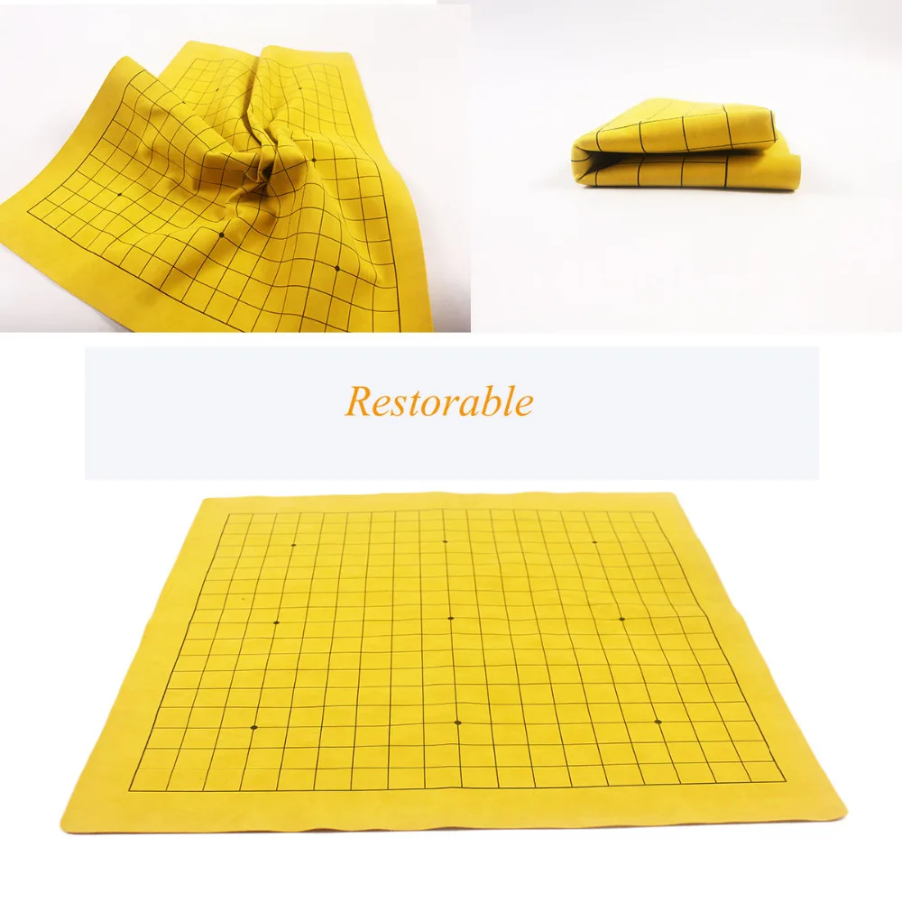 Fashion Leather Chess Board Chess cloth Chinese chess go game board qenueson
