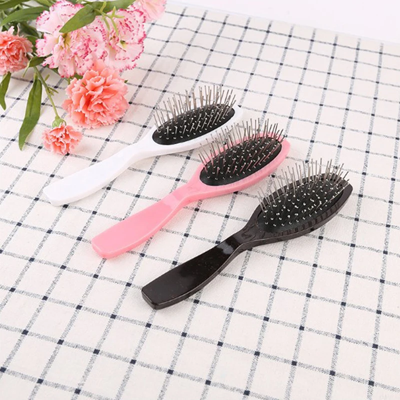 New Professional Anti Static Steel Comb Brush For Wig Hair Extensions