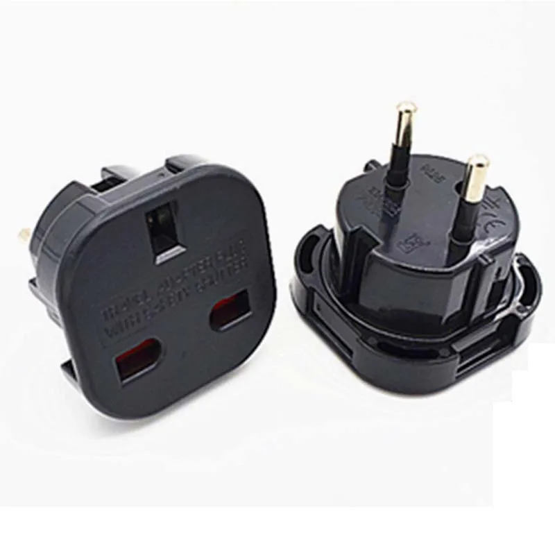10pcs EU Euro Europe power AC Wall Plug Converter Travel Adapter Home