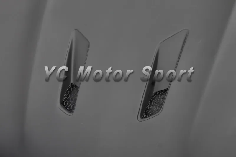 2012-2013 Mercedes Benz W204 C63 AMG Sedan Coupe Black Series Style Hood Bonnet FRP (4)