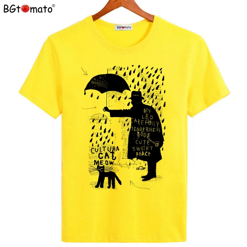 

BGtomato New style Creative tshirt men summer fashion t shirt Cool design good quality brand shirts