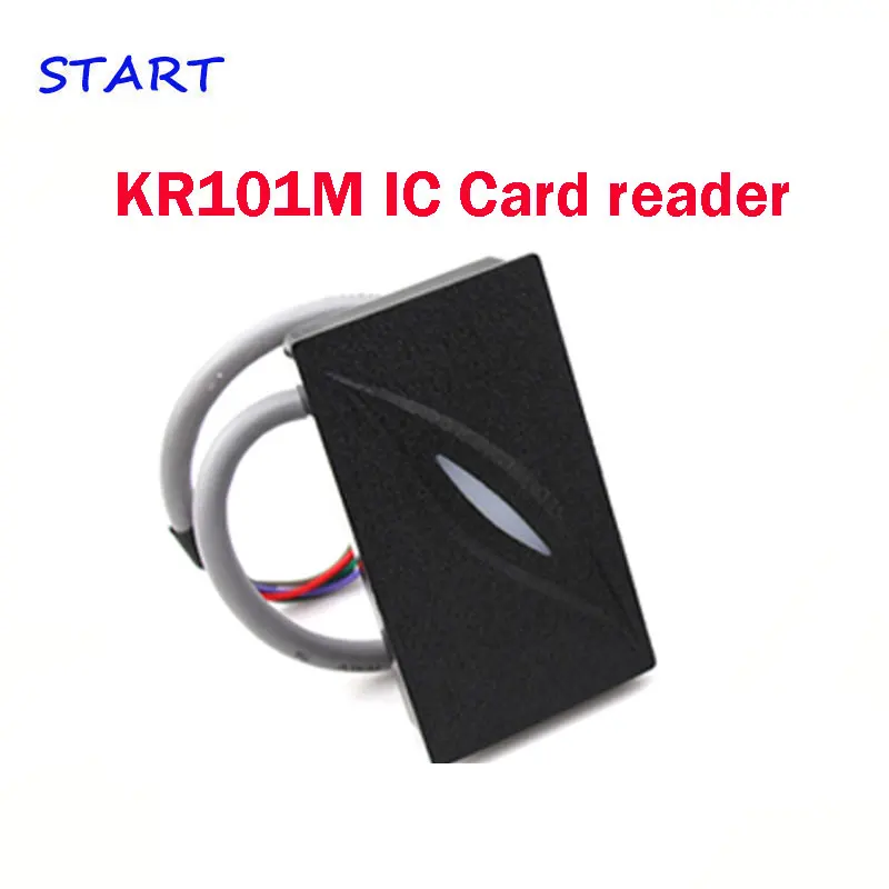 KR101E считыватель ID карт для системы контроля доступа 125 кГц Rfid Em кардридер Wiegand 26 тонкий размер KR101