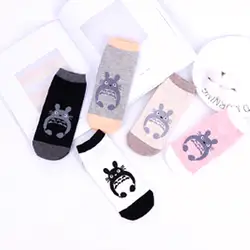 Fation Для женщин хлопковые носки с милыми животными meias женский Kawaii Calcetines летние короткие носки Для женщин Повседневное забавные мягкие