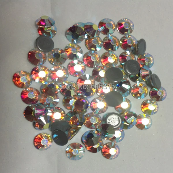 Улучшенный блестящие украшения для одежды ss16 кристалл ab по оптовым ценам от поставщика Стразы горячего крепления цвета радуги спецэффекты