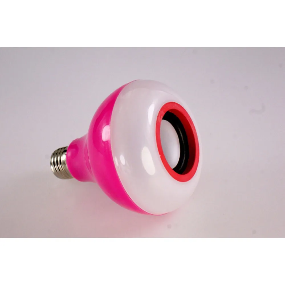 Soaptree E27 Беспроводной Bluetooth Динамик + 12 Вт RGB лампа светодиодный светильник 110 В 220