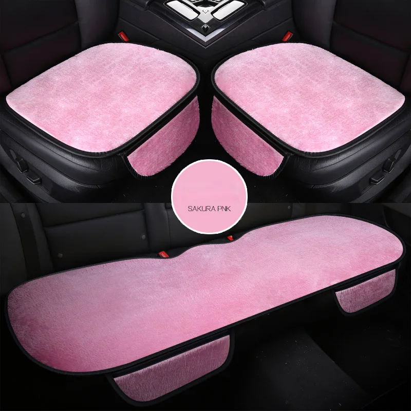 

Car styling seat cover plush auto seat cushion for Hyundai solaris ix35 i30 ix25 Elantra accent tucson Sonata auto accessories