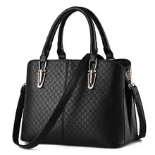 Geometric Plaid Casual Women Large font b Handbag b font Occident Style Gergours Shoulder Bag Ladies