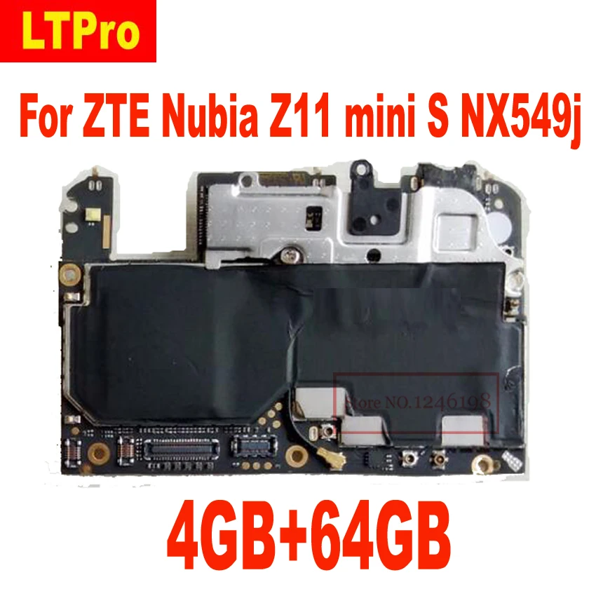 LTPro материнская плата для zte Nuvia NX549J Z11 mini s материнская плата 4 ГБ ОЗУ 64 Гб ПЗУ материнская плата схемы антенна