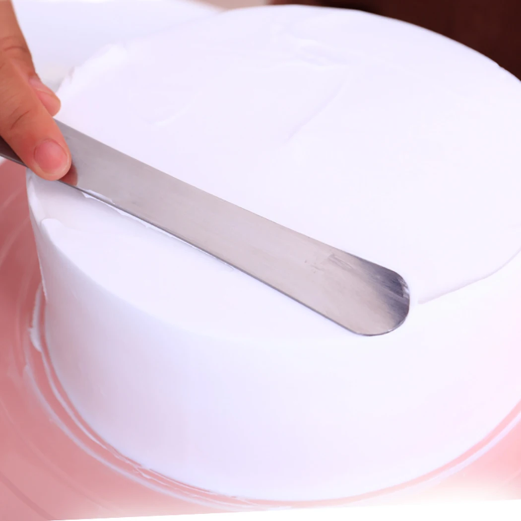 4pcs Cake Cream Knife Stainless Steel Dining Bar Smoother Icing Frosting Spreader Fondant Pastry Cake Butter Spatulas