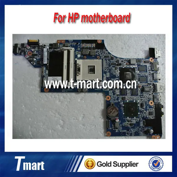 ФОТО for hp DV7 DV7-4000 605321-001 laptop motherboard intel non-Integrated with 8 video chips working well and  full tested