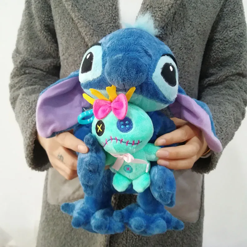 27 Cm Lilo Dan Stitch Scrump Doll Boneka Hewan Stitch Peluk Scrump