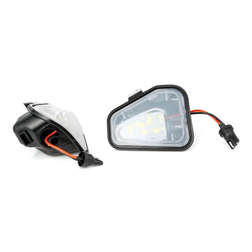 2 шт. светодиодный светильник с боковым зеркалом для Volkswagen Passat B7 Passat CC Scirocco MK3 2009 под боковым зеркалом