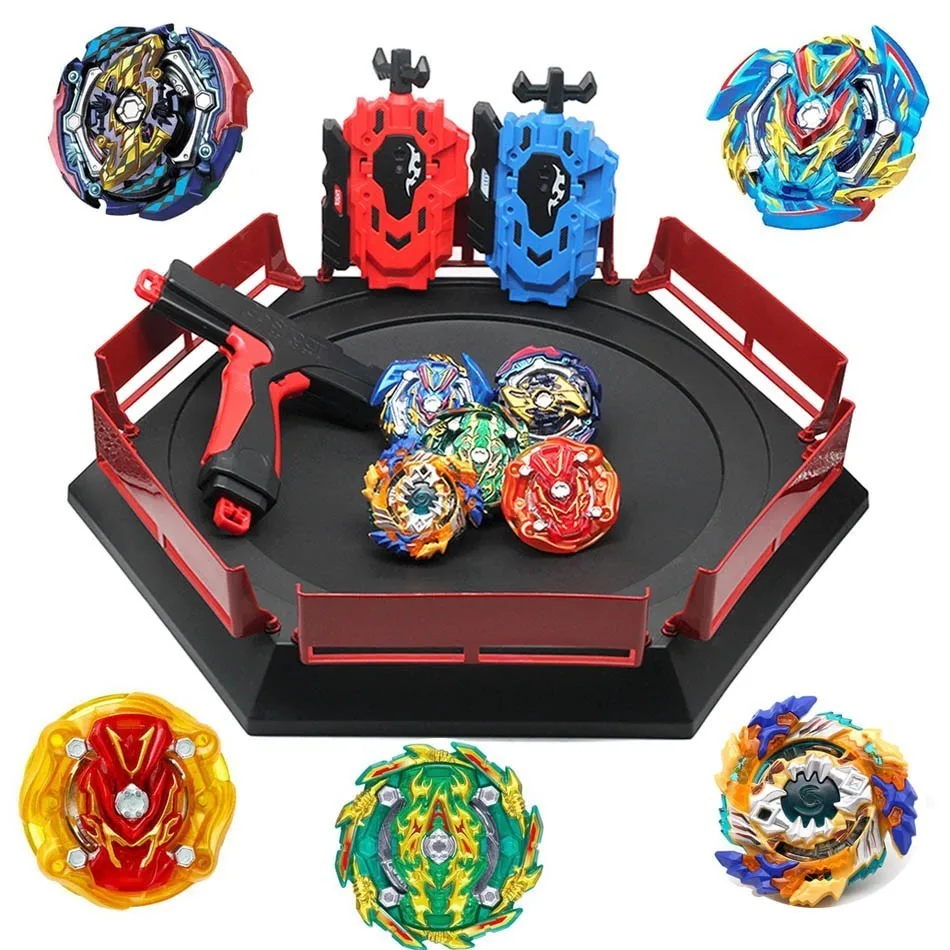 Takara Tomy Bey Bay Burst набор Гироскопический диск Bey Top боевой стадион игрушки Металл Fusion 4D спиннинговые игрушки лезвия детский подарок - Цвет: 5pc