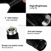 Mini Flashlight CREE Q5 2000 Lumens LED Flashlight Torch Lantern AAA Torch Linterna LED Mount ► Photo 3/6